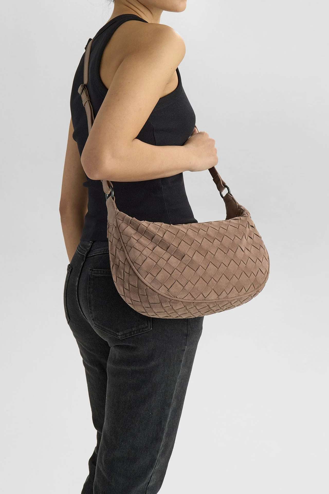 MuseMBG Bag, Suede Weave - Image 4
