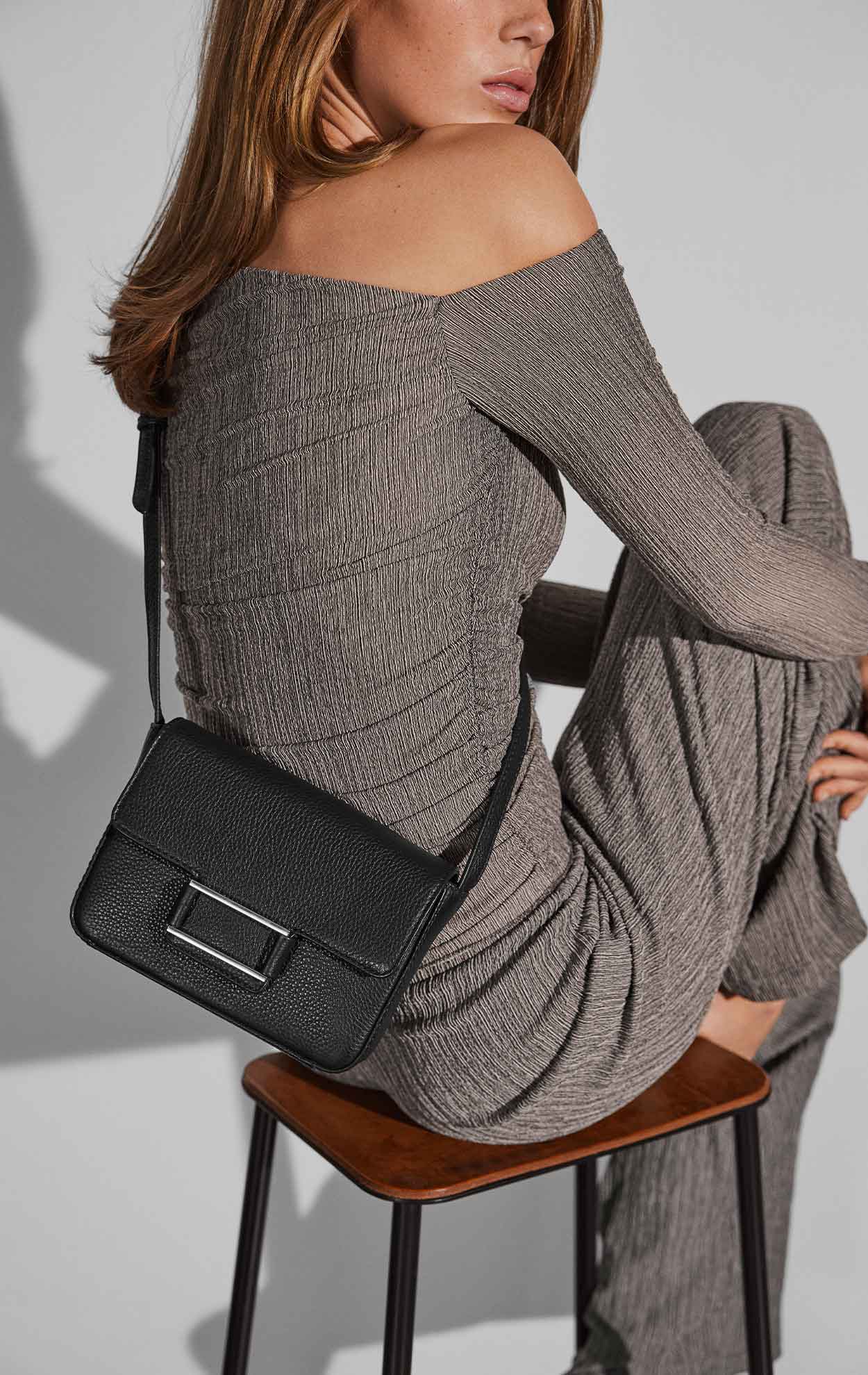 NoelleMBG Crossbody Bag, Grain - Image 2