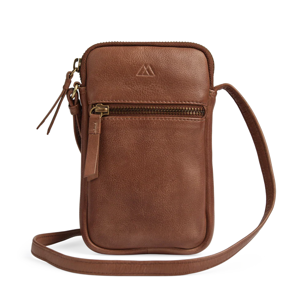 RiverMBG Phone bag, Soft Vintage, Gold - Image 3