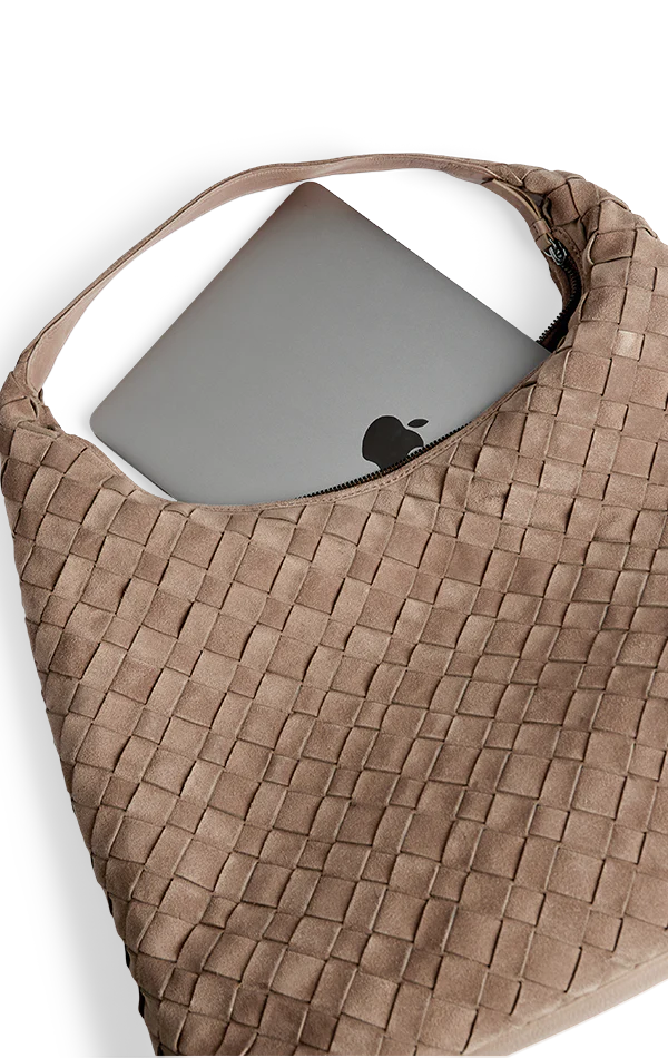 ZoenaMBG Bag, Suede Weave - Image 4